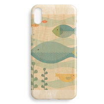 Apple XS Max iphone XR 6 7 8 plus day style and small fish hands frosted mobile phone shell