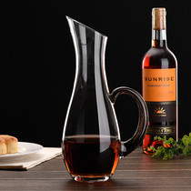 Crystal glass red wine separator decanter hotel special wine utensils high-end wine set luxury wine