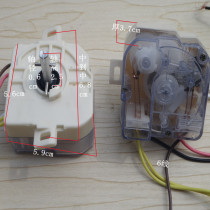 Washing machine washing 6-wire washing machine timer oblique ear timer positive and negative rotation