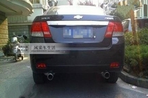 Chevrolet Jingcheng original bit internal back pressure M drum sports car sound car exhaust pipe modification double out four out tail throat