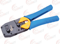 Original loading goods First SK-868E Dual-use net pliers RJ11 RJ45 Dual-use pressing force fitting knife