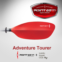 Point65 Adventure Tourer Adventure Travel Wagon Kayak Paddle Double Head Paddle Adjustable Buckle