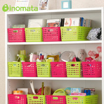 Quality office desktop file storage box Drawer storage box Neat induction high quality plastic basket Creative home