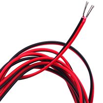 2468 red and black 18awg double parallel line American standard 0 75 tinned copper double parallel electronic wire connection line by meter