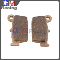 Off-road motorcycle Kawasaki KX KXF KLX 250F 450F 450R copper fiber rear brake pad brake pads