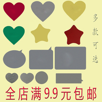 Creative DIY scratch card postcard card card surprise scratch coating hidden surprise sticker Velcro