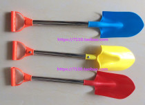 Childrens large beach steel pipe thickened shovel baby playing sand shovel tools digging sand water toys