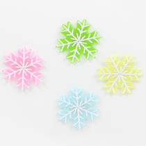 Fengxi creative DIY embroidery cloth patch patch clothes patch patch patch Christmas color snowflakes