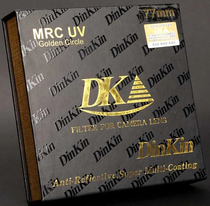 German Dingjing DK gold ring MRC UV 62 67 72 77 82mm ultra-thin high-definition multilayer coated UV mirror