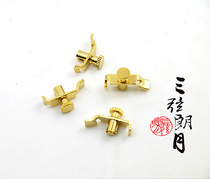 (Sanxian Langyue) Professional erhu fine-tuning Golden refined stainless steel 1 pair 2