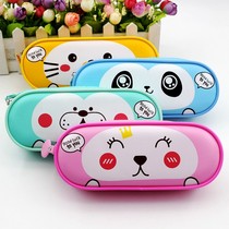 Children cute stationery xiao ling jing pencil case Men mass stationery pencil case pupils pencil bag