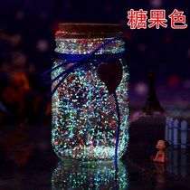 Star Bottle Heart-shaped Glass Lucky Stars Bottle Big wish Bottle Thousands Paper Cranes Bottle can fit 520 stars