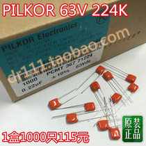 Philips PILKOR CBB capacitive CBB 63V 224K 0 224 22uF 220nF