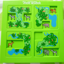 Little good egg forest hunting action puzzle animal maze 72 off task puzzle peek-a-boo childrens toy