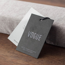 High-end black card tag custom-made universal clothing tag custom tag custom tag logo custom tag
