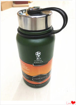 World Cup style outdoor insulation kettle Home travel 304 stainless steel double insulated kettle water bottle