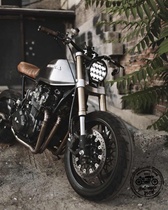 Retro modified LED headlight 7 inch headlight headlight aluminum alloy shell coffee modification export quality universal