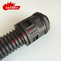 Hot sale AD15 8 corrugated pipe in-line connector electrical wire pipe joint threaded pipe connector Wu Jie