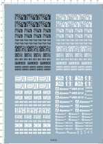 63638-11E21 63638-11E21 mini4wd 4wd imperil all three pediatrics Beijing stable with broken military four-wheter car water sticker 1