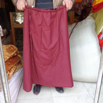 Tibetan Buddhist monk dress apron skirt skirt skirt plus cotton thick monk skirt