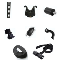 Bicycle rack Accessories Strapping Strapping Luggage fixing belt Snap tensioner Tension sponge slot Rubber belt