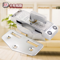 202 zinc alloy push door lock moving door hook lock toilet hook lock national standard 180-degree moving door push lock moving door hook lock