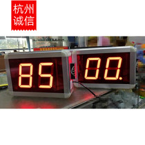 Large-size digital counter counting electronic screen countdown card reading LED2-bit counter Assembly line counter