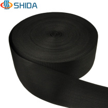 Shida polypropylene crater black webbing strap strapping strap 10cm