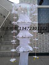 (Buhata) Deed for water Funeral Supplies Batch of flower circle manufacturer direct sales plinth Hata Hata Soul-hailing Streamers Dragon and Hata Group Dragon