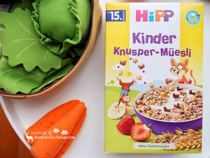 German Hebao HIPPP Organic Child No sugar Fruit Cereal Breakfast cereal Multi-month Baby Complementary 200g