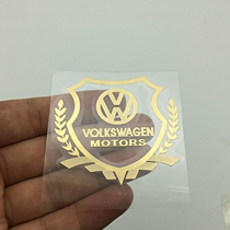 Volkswagen decorative adhesive sticker car body side label patch wheat ear car logo sticker side window sticker rear tail box sticker
