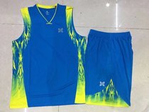 (Zhengda Sports-Chengdu) 19 light board basketball suit set group purchase printed jersey 607 basketball training suit