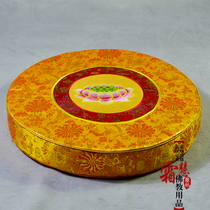 Buddhist supplies Buddhist Temple worship pad futon Chen pad embroidered lotus flower sitting meditation pad Temple Buddha factory direct sales