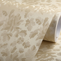 Thick waterproof self-adhesive wallpaper European pastoral self-adhesive wallpaper living room bedroom warm TV background wall paste Net Red