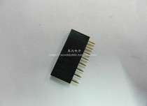 Single row mother 1*8Pin spacing 2 54MM 2 54 single row seat 1*8T pin socket plastic height 8 5MM