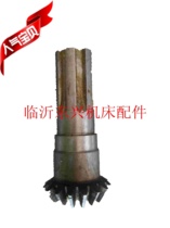 Drilling machine gear Z32K Z3725 lifting bevel gear shaft M2 5 Z16 splined 6-25X5