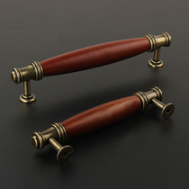 Redwood handle cabinet drawer handle solid wood handle