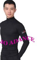Mens Latin practice suit Latin Performance suit Latin Dance practice suit Ho Dance Suit (T-shirt)