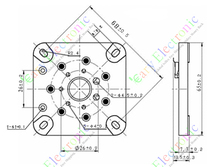 New Seven Feet Ceramic Electronic Tube Gold Plated Tube Holder Sound Accessories Power Amplifier 813 FU-13 GZC7-A-G