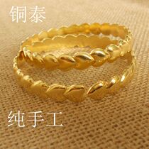 Dian Yi pure brass bracelet pure copper bracelet red copper jewelry handmade bracelet popular jewelry