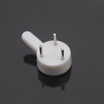 Second generation reinforced non-scarred nail 3-pin steel nail plastic reinforced ABS Environmental protection material photo frame adhesive hook nail wall hook 2019