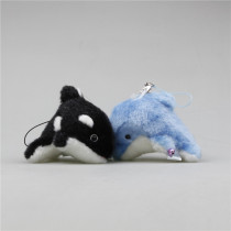 Dolphin doll plush toy Cute Dolphin pillow girl Ragdoll Childrens doll pendant Birthday gift