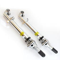 Aluminum folding handle goose head retractable folding handle bicycle electric car handle with 22 225 4 right fold