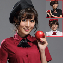 Fengming hotel work clothes Summer dress female fast food restaurant Western cafe Korean waiter front desk cashier collar flower