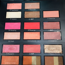 Special offer (spot)Japanese cabinet Addiction Powder monochrome Blush High-gloss repair Black box