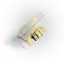 GZC9-Y1-G nine-foot ceramic PCB electronic tube gold-plated tube holder suitable 12AX7 12AX7 12AU7 6n1 6N2 6N2 etc.