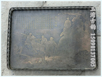 Antique Antique Antique Bronze Refined Copper Plate destruction of opium at Humen (3124) Appreciation Collection