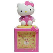 Hello Kitty swing paparazzi ultra silent greed sleeping alarm clock JM-E500KT