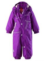 Finnish childrens one-piece ski suit girls outdoor clothing cotton romper windproof and waterproof size 74-98