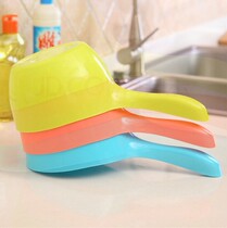 Thickened plastic water scoop water spoon baby shampoo Cup Children Baby Bath Bath spoon Kitchen long handle water scoop